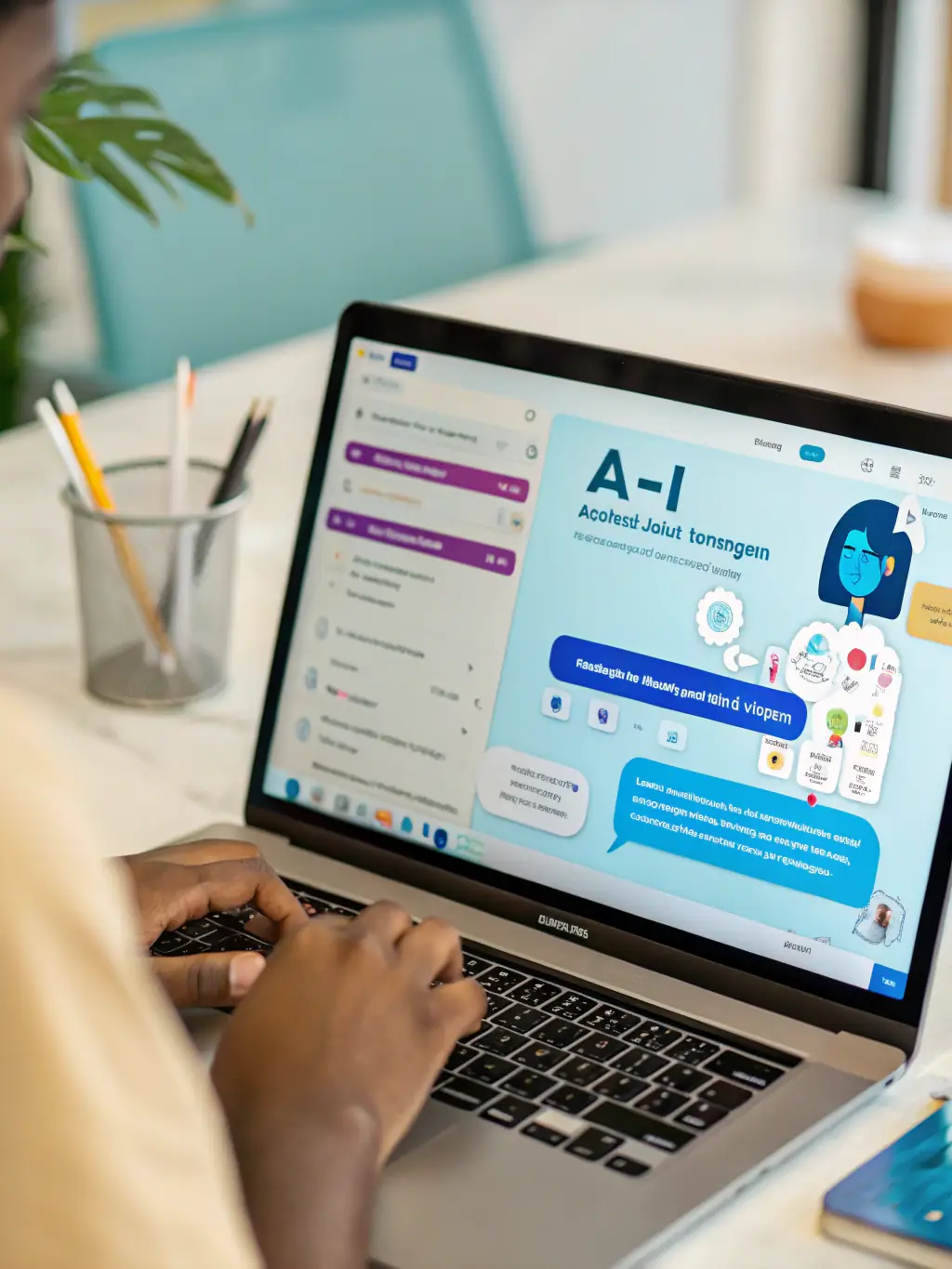 An image of an AI agent sending personalized follow-up messages to potential leads, showcasing the automation and nurturing capabilities of RevRunner.ai.
